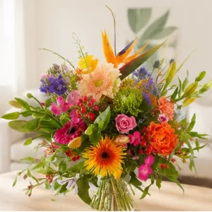 De Bloemenwinkel Arnhem - Gefeliciteerd boeket 3