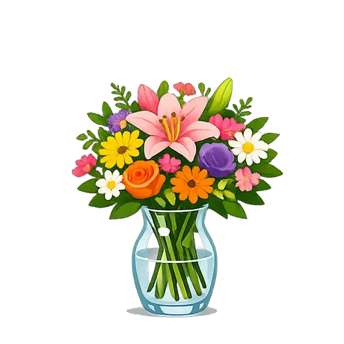 De Bloemenwinkel Arnhem - bloemen boeket MIDDEL