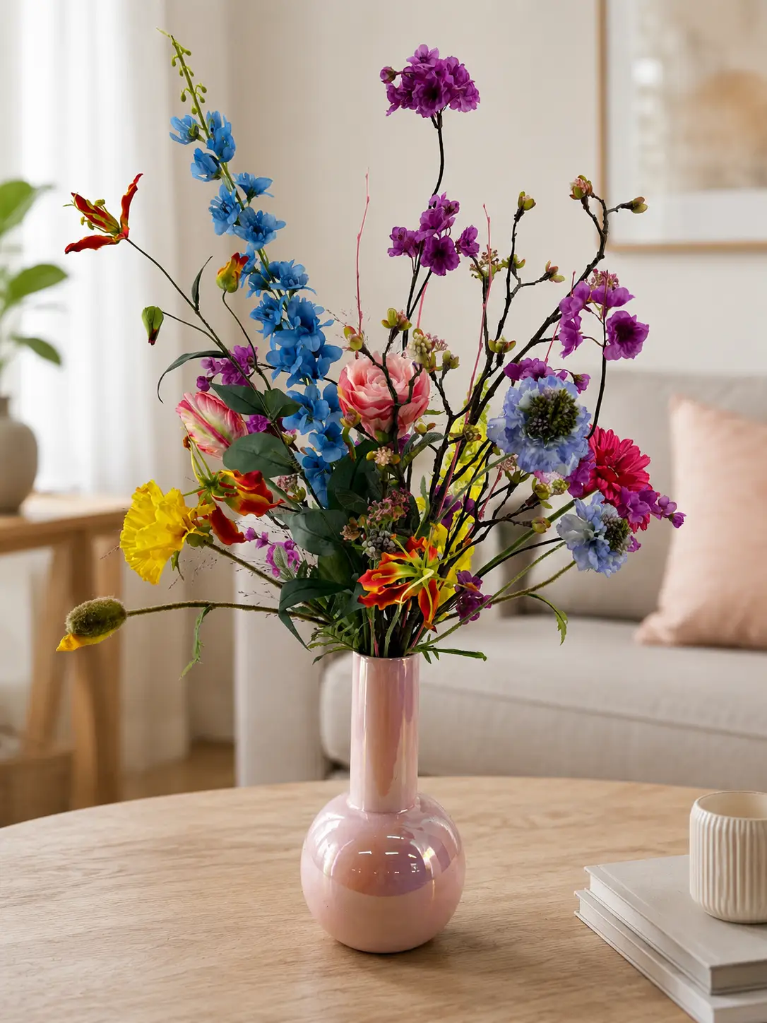 zijden bloemen - fiep